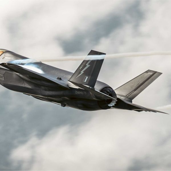 A British Royal Air Force F-35B Lightning II flies during a training mission. The United Kingdom has reaffirmed its commitment to acquiring F-35A fighter aircraft and joining NATO's Dual Capable Aircraft nuclear mission under the Defence Investment Plan 2026. (Picture source: UK MoD)