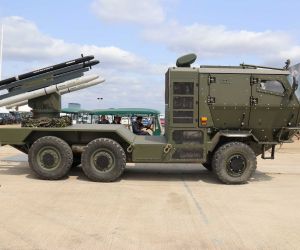 MBDA's new mobile counter-drone air defense system unveiled at Farnborough International Airshow 2026 combines the Counter Mass Interceptor (CMI) and SL-ASRAAM missiles on a Supacat high-mobility vehicle, providing a rapidly deployable layered defense against drones, helicopters, and cruise missiles.