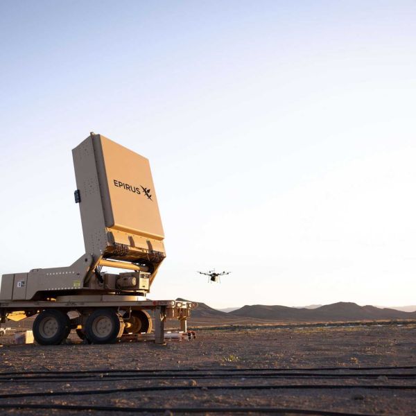 Epirus Leonidas is a high-power microwave counter-drone weapon designed to disrupt or disable the electronics of unmanned aerial vehicles using directed electromagnetic energy, providing a non-kinetic option against individual drones and swarms.