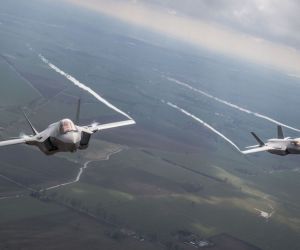 The first three aircraft assigned to operations in Poland arrived at the 32nd Tactical Air Base at Łask on 22 May 2026, beginning the domestic phase of the program. (Picture source: Polish MoD)