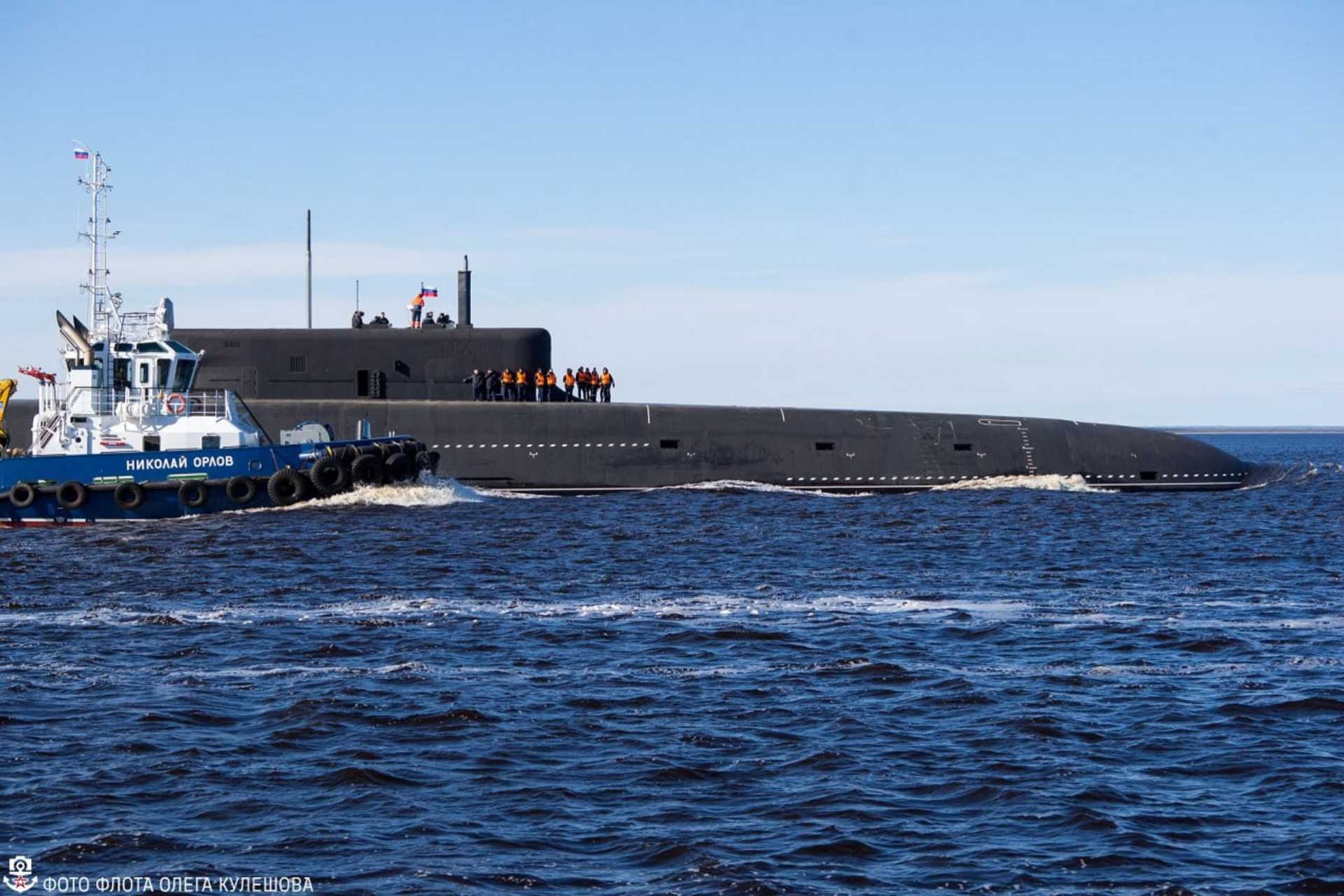 Currently, the operational Borei-class fleet consists of three Project 955 submarines and five Project 955A submarines divided between the Russian Navy's Northern Fleet and Pacific Fleet. (Picture source: Telegram/Oleg Kuleshov's fleet)