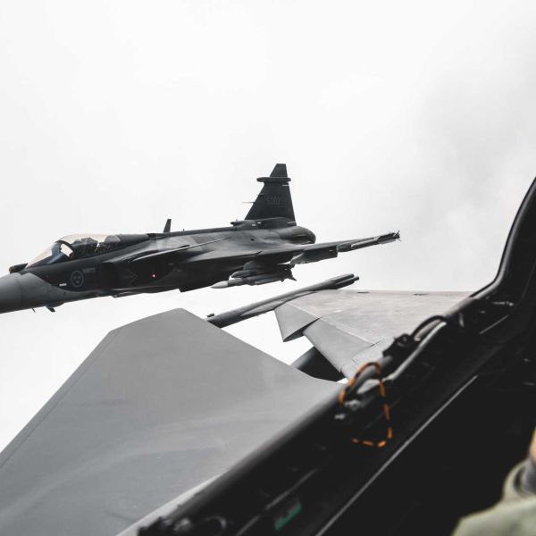 Beyond the Gripen E, Saab's Canadian proposal now incorporates GlobalEye airborne surveillance, domestic assembly, mission software engineering, pilot and technician training, long-term sustainment, and a wide industrial participation. (Picture source: Saab)