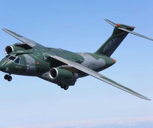 Embraer C-390 Millennium tactical transport jet aircraft specifications, technical review, performance data, fact sheet, pictures, and video