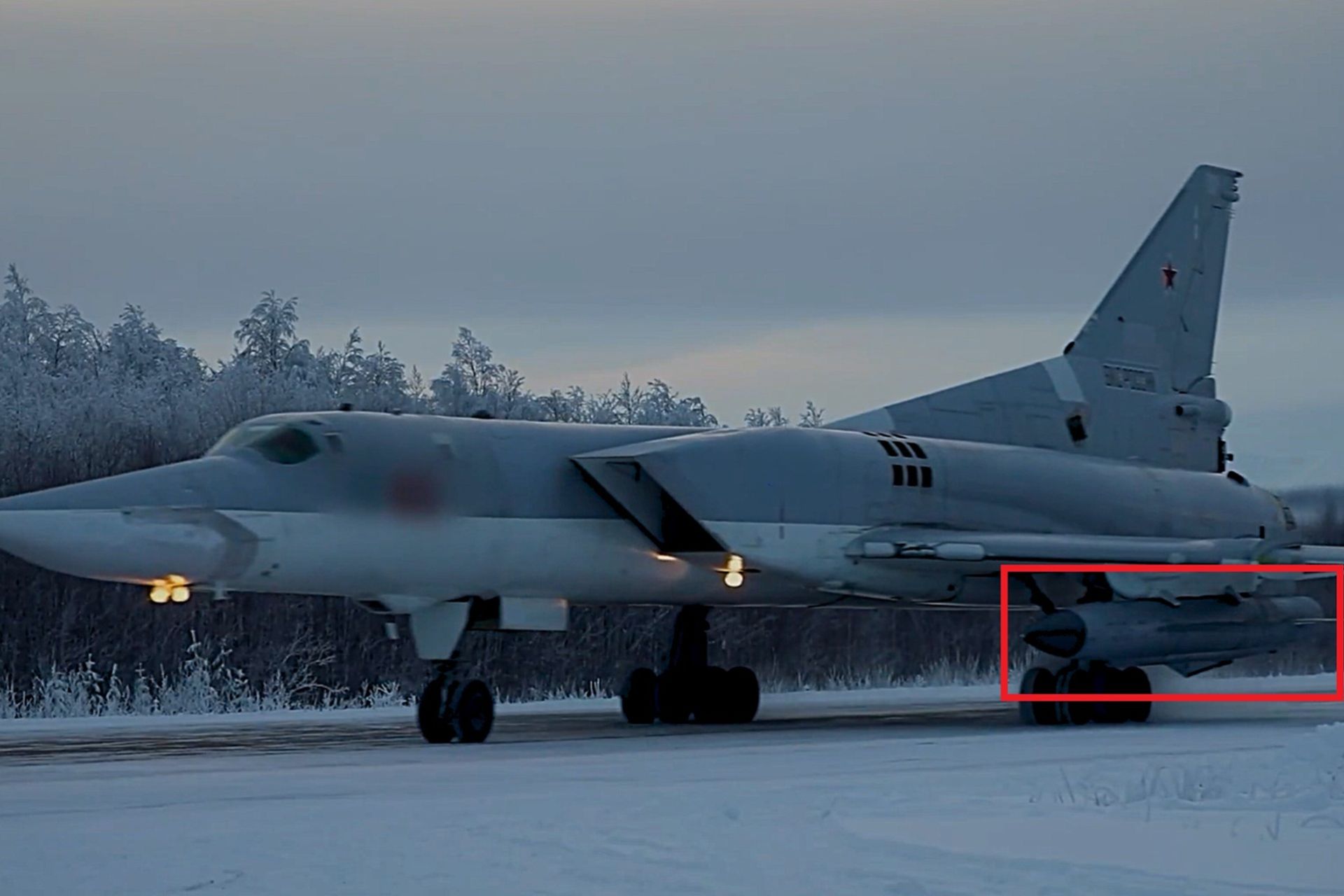 The Tu-22M3 is a long-range supersonic bomber designed to carry heavy payloads at high speed, combining variable-geometry wings with strike capabilities suited for maritime and land-attack missions (Russian MoD)