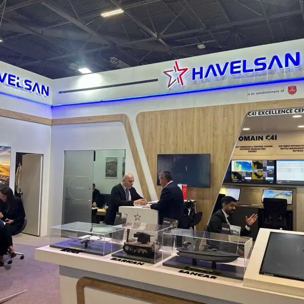Havelsan displays its multi-domain network architecture at Eurosatory 2026 to resolve data saturation by integrating advanced command frameworks, artificial intelligence, and autonomous platforms for accelerated tactical decision-making. (Picture source: Havelsan)