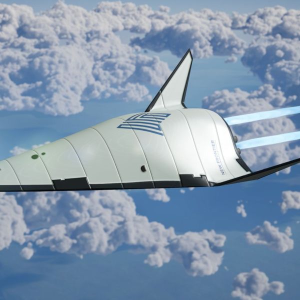 New Frontier Aerospace is developing the reusable Mjölnir liquid-propellant rocket engine and signed a Cooperative Research and Development Agreement with the Air Force Institute of Technology in 2025 to continue work on a hypersonic vertical takeoff aircraft(Picture source: New Frontier Aerospace)