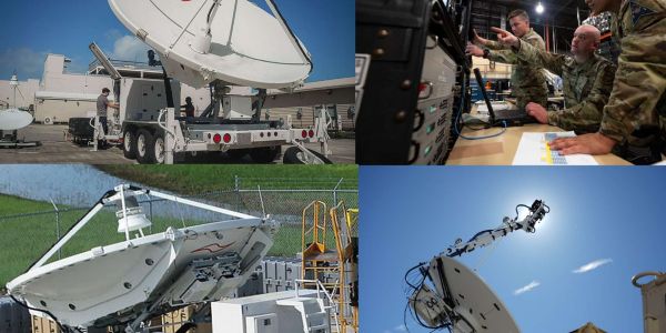 Meadowlands’ mobile high-power jamming, dispersed RMT nodes, and upgraded CCS combine to deliver layered, reversible RF effects that deny or degrade adversary satellite communications and ISR without creating orbital debris (Picture source: L3Harris/ U.S. Space Force).