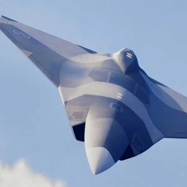 Saab's work on the Gripen successor is known to include studies of manned and unmanned aircraft, with a focus on stealth, manned-unmanned teaming (MUM-T), electronic warfare, and software architectures intended to shorten upgrade cycles. (Picture source: Saab)