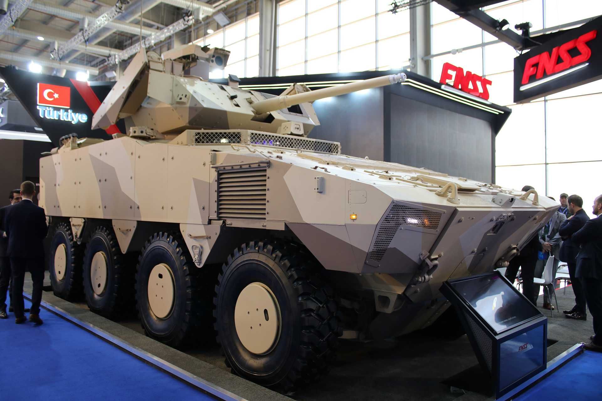 The PARS ALPHA 8x8 is a new-generation of wheeled Armored Fighting Vehicle (AFV) developed and manufactured by FNSS Defense Systems, based in Türkiye.