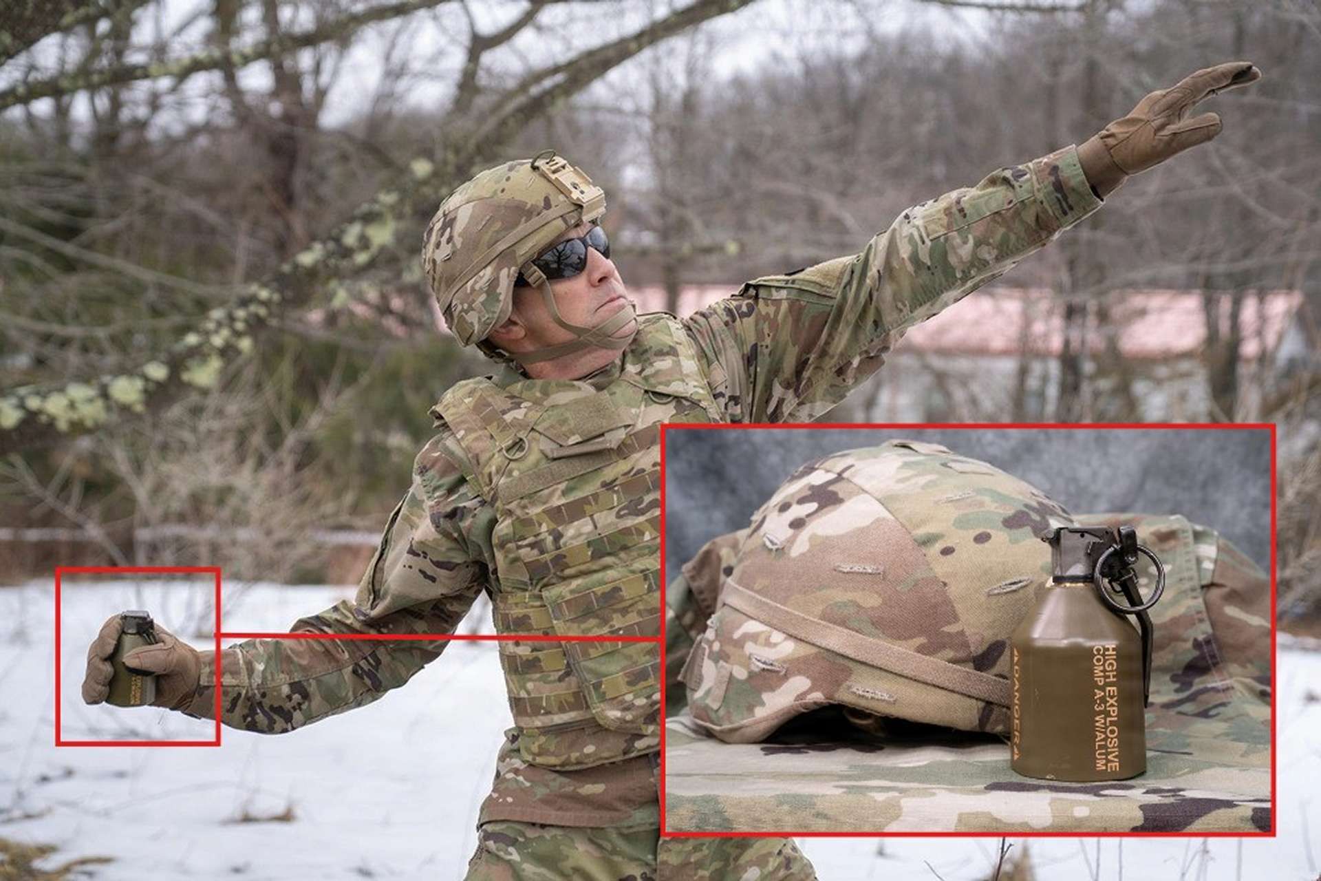 The U.S. Army has approved the M111 Offensive Hand Grenade for full release, introducing a modern blast-focused munition designed to replace the aging Mk3A2 and improve safety and effectiveness in urban close-quarters combat (Picture Source: U.S. Army)