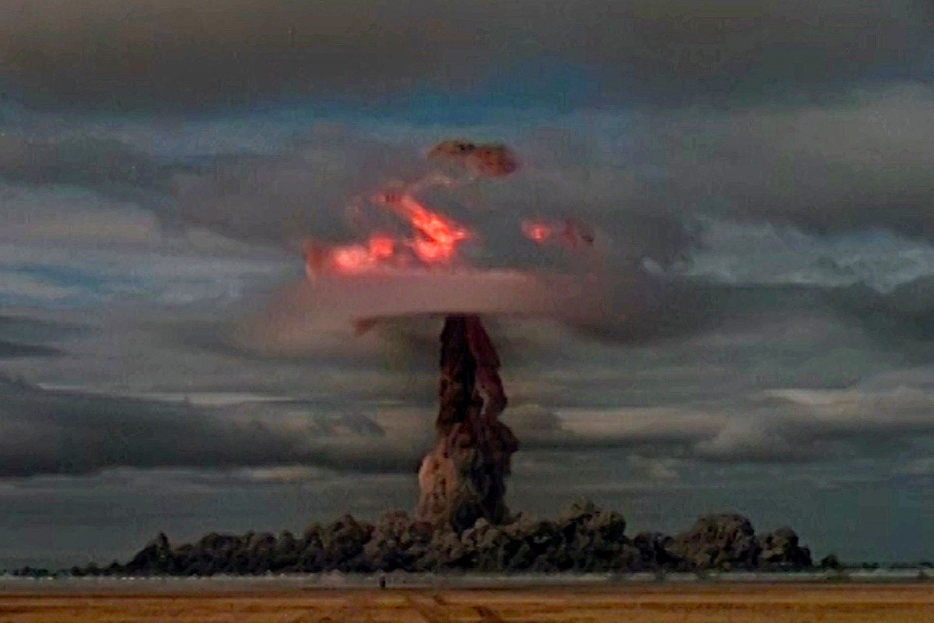 Russia ordered proposals for potential nuclear tests at Novaya Zemlya, signaling conditional readiness to proceed if another nuclear power resumes testing following U.S. remarks about restarting trials (Picture Source: Atomic Archives)