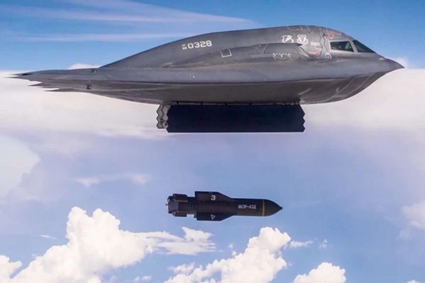 The U.S. Air Force has awarded Boeing a $61.55 million contract to replenish GBU-57 Massive Ordnance Penetrator bunker-buster bombs, restoring America’s unique ability to destroy deeply buried and hardened targets from B-2 stealth bombers and reinforcing conventional strategic deterrence after recent operational use (Picture source: U.S. Air Force).