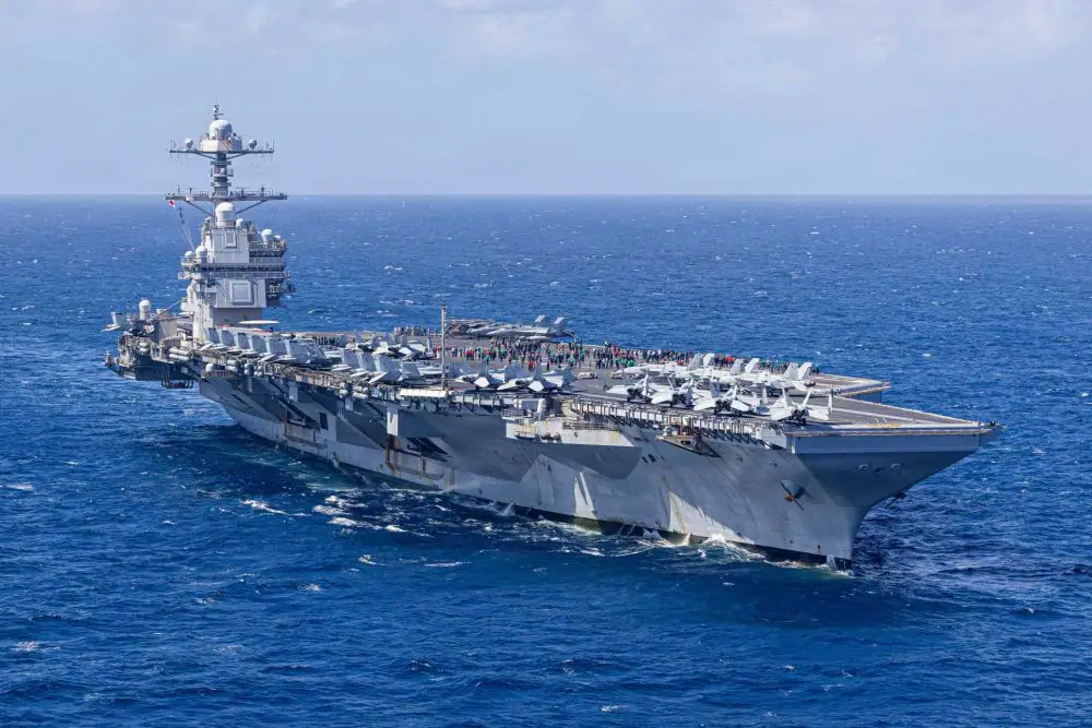USS Gerald R. Ford, the U.S. Navy’s most powerful aircraft carrier, remains a key asset in sustained combat operations in Iran despite recent onboard disruptions.