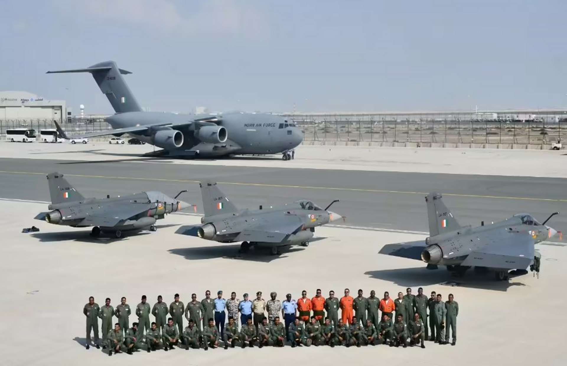 India may showcase the LCA Tejas, BrahMos missile and a full spectrum of indigenous combat systems at Dubai Airshow 2025, using the Gulf’s premier aerospace stage to push new defence exports and deepen strategic ties with the UAE (Picture source: Indian Air Force).