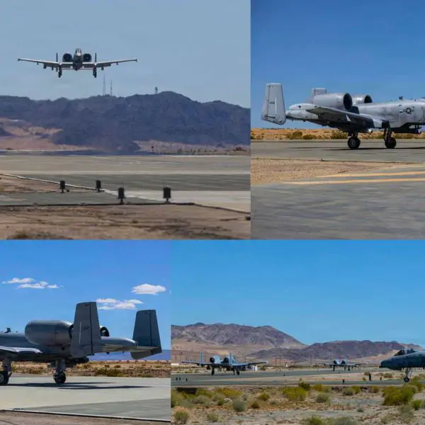 The U.S. Air Force is training the A-10 Thunderbolt II to operate from rough, unimproved airstrips under its Agile Combat Employment concept, reinforcing the aircraft’s role in sustaining combat operations from dispersed and contested environments (Picture Source: U.S. Air Force)