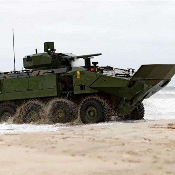 The U.S. Marine Corps has begun operational fielding of the ACV-30, a new amphibious combat vehicle armed with a stabilized 30mm cannon that enhances firepower, survivability, and maneuver capability for future littoral and expeditionary operations (Picture Source: BAE Systems / Edited By Army Recognition Group)