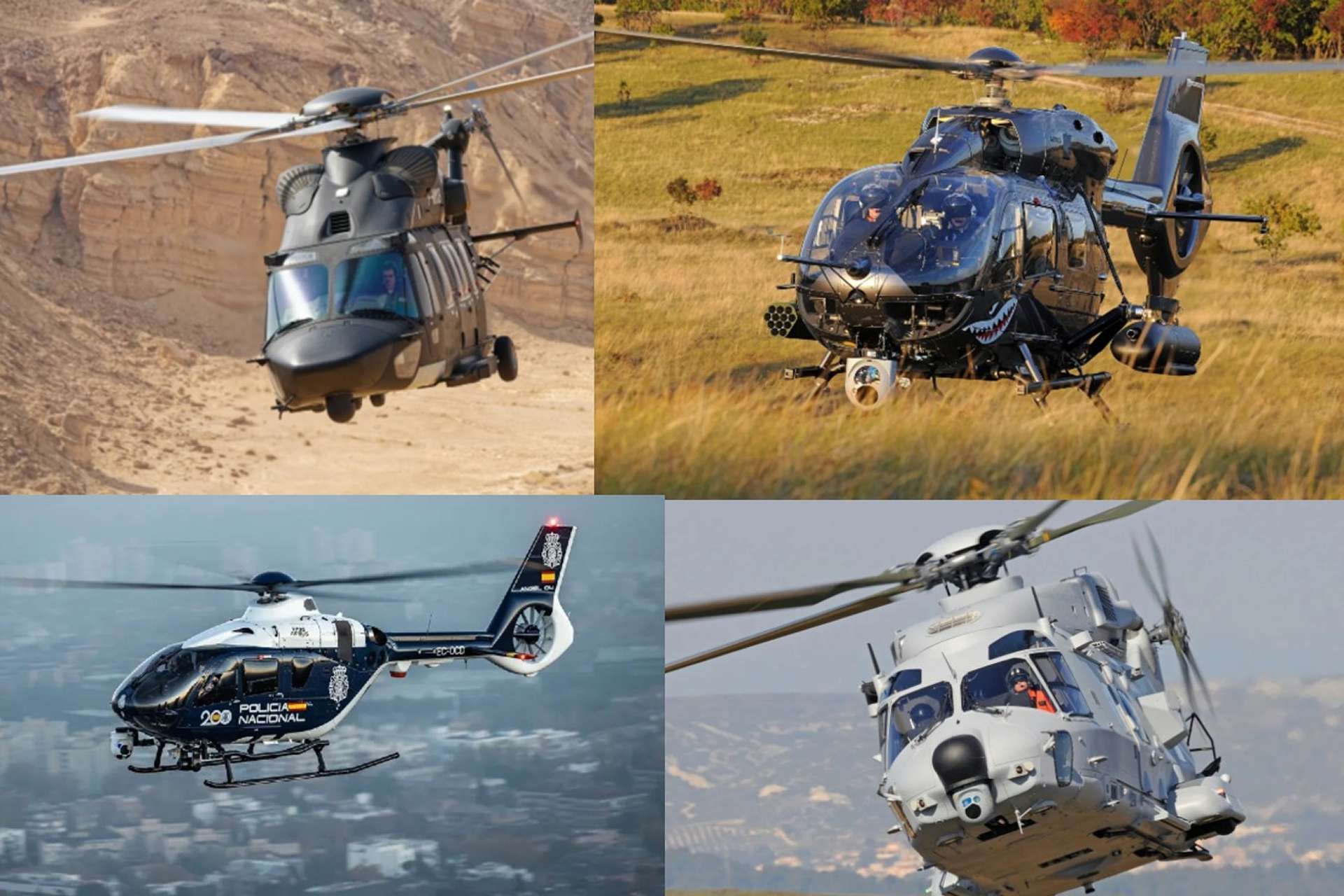 Spain has placed firm orders for 100 Airbus helicopters under its National Helicopter Plan, spanning the H135, H145M, H175M, and NH90, to modernize rotary-wing capabilities (Picture Source: Airbus)