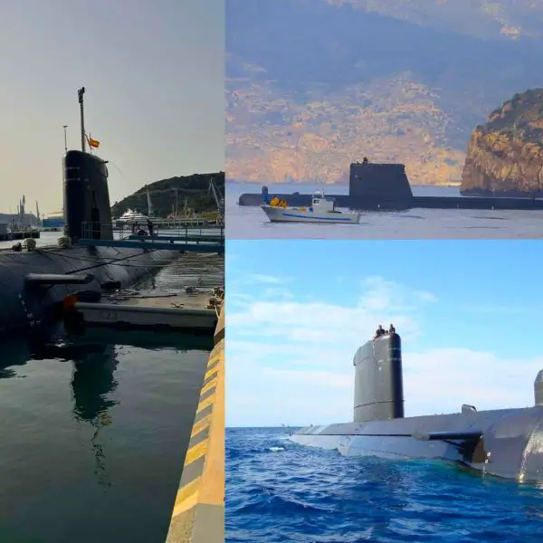 Spain has deployed the submarine Galerna to NATO’s Noble Shield mission in the Mediterranean, sustaining its undersea presence after Isaac Peral’s first operational patrol (Picture Source: Spanish MoD)