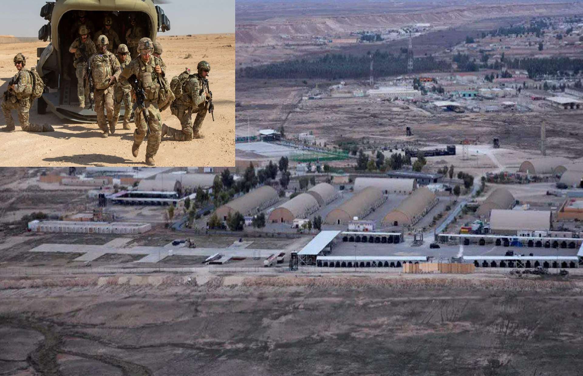 The Ain al-Asad Airbase, the remaining U.S. base in Iraq (Picture source: U.S. DoW).