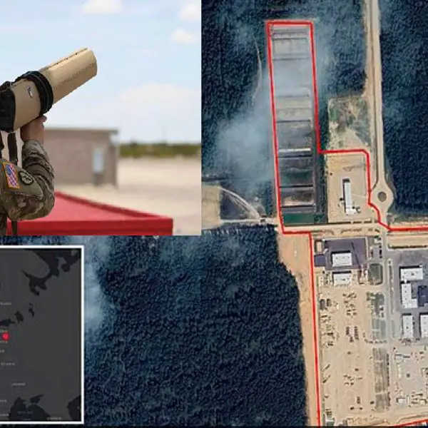 Reedo Barracks, South Estonia, where NATO forces used an anti-drone rifle to disable an unidentified UAV detected near the base, located just 30 kilometers from the Russian border (Picture source: Social media/ U.S. Army).
