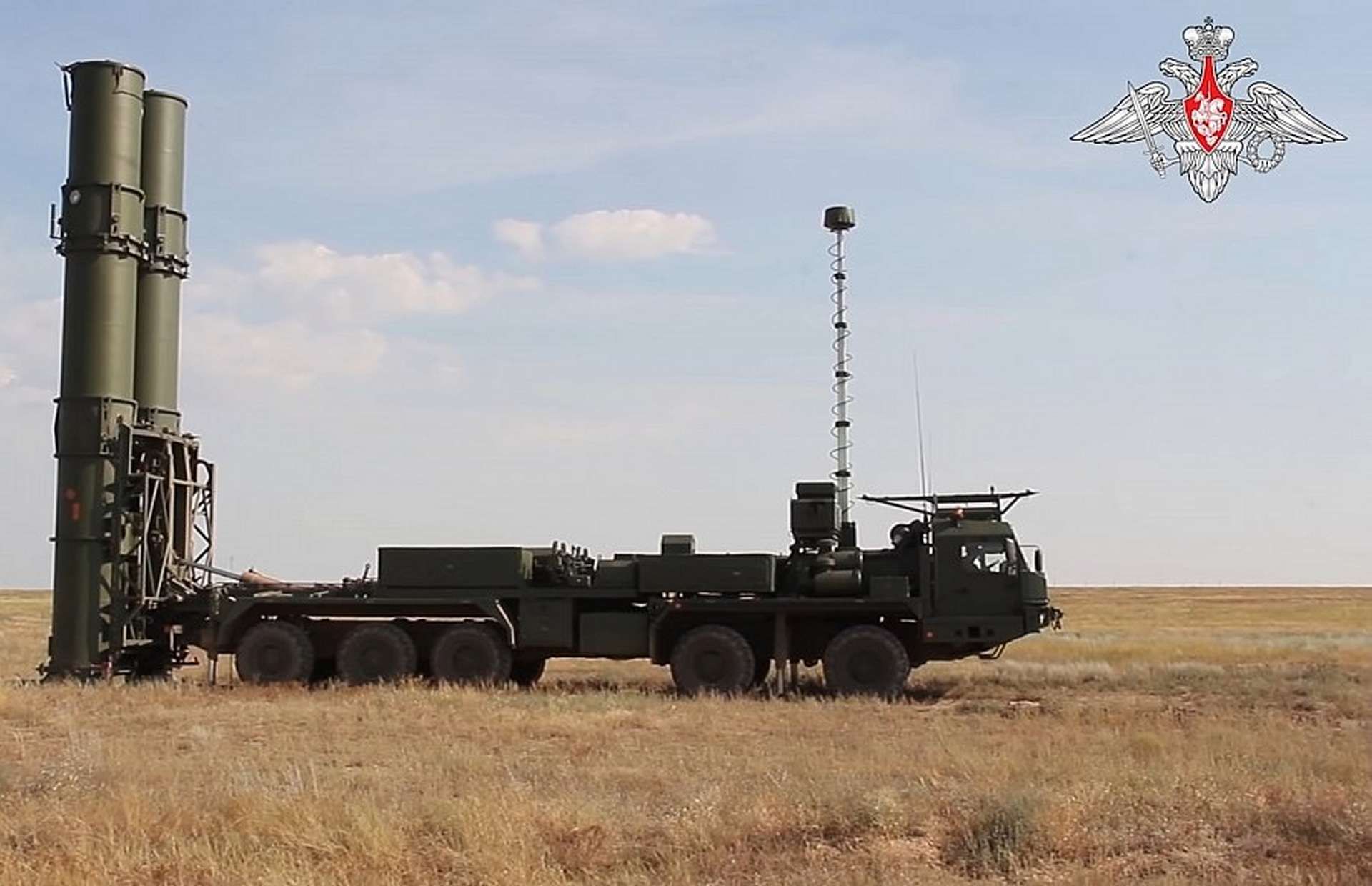 Russian S-500 Prometey is a long-range air and missile defense system claimed to intercept aircraft, cruise missiles, and ballistic warheads, including targets at near-space altitudes (Picture source: Russian MoD).