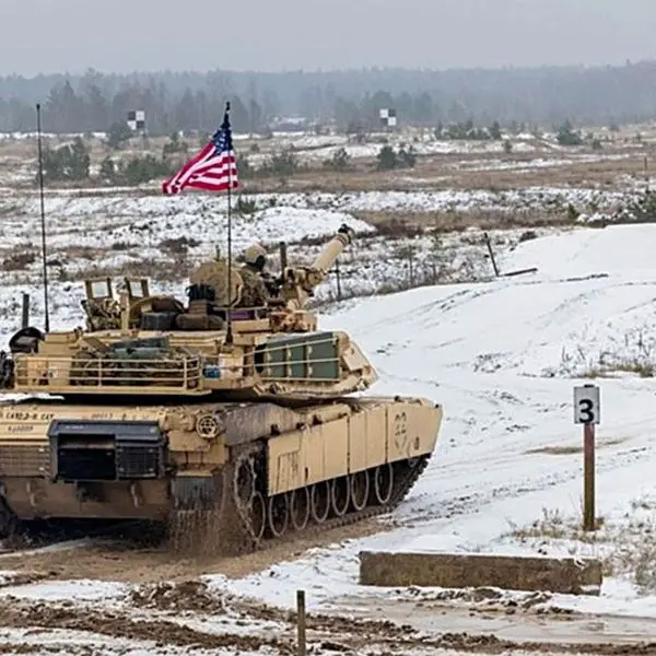 U.S. M1 Abrams crews from 3rd Battalion, 8th Cavalry Regiment are firing live rounds at Iron Spear 2025 in Latvia, using a high-tempo tank competition on NATO’s northeastern flank to prove that allied armored units can fight together effectively on Russia’s doorstep (Picture Source: U.S. Army)