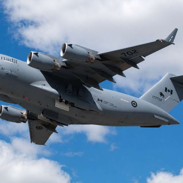 Canada’s planned $540 million C-17 sustainment package aims to keep the Royal Canadian Air Force’s five CC-177 Globemaster III heavy airlifters mission-ready for Arctic operations, NATO deployments, crisis response, and long-range transport of troops, vehicles, helicopters, and oversized military cargo (Picture source: Canadian MoD).