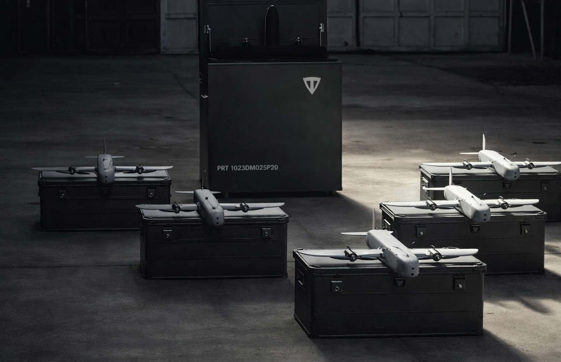 TYTAN Interceptor counter-UAS drone intercepts enemy UAVs at ranges beyond 15 km and speeds over 250 km/h, using autonomous computer-vision guidance and a kinetic hit-to-kill mechanism to defeat low-cost reconnaissance drones and loitering munitions in contested, GPS-degraded environments (Picture source: TYTAN Technologies).