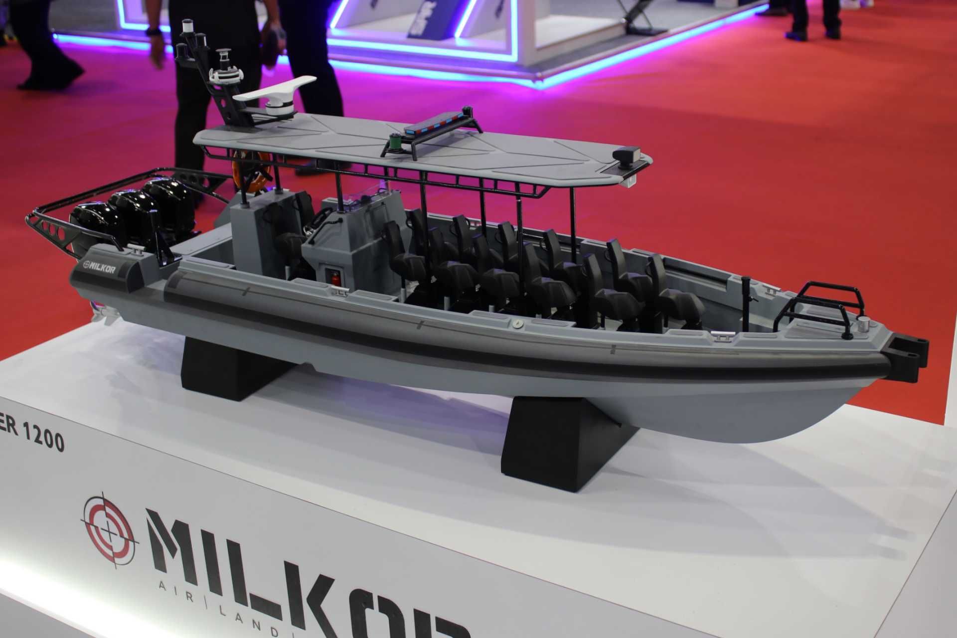 The Ripper 1200 can be used either for coastal patrol, riverine patrol, interdiction, and troop transport in confined maritime environments, or surveillance, monitoring, and enforcement of maritime security measures in ports and near-shore zones. (Picture source: Army Recognition)