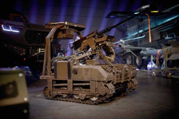 Unmanned systems involved likely included Ratel, TerMIT, Ardal, Rys, Zmiy, Protector, or Volia, as Ukraine had conducted more than 22,000 robotic missions in the preceding three months. (Picture source: X/Volodymyr Zelenskyy)