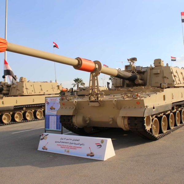 Egypt’s K9A1EGY 155 mm self-propelled howitzer delivers rapid, long-range fire beyond 40 km with shoot and scoot mobility, armored protection, and a semi-automatic loading system for high-tempo artillery missions (Picture source: Army Recognition Group).