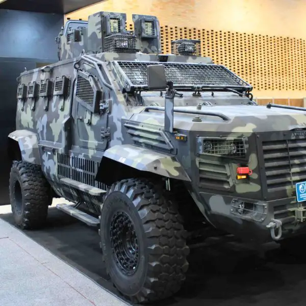 The Guardian Xtreme 4x4 MRAP is being evaluated by the Colombian Army under national terrain and climate conditions before any procurement decision.