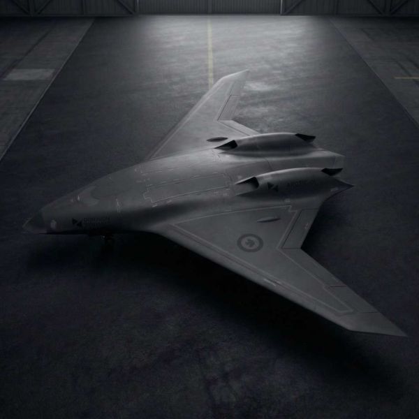 Some loyal wingman drone projects, such as Dominion Dynamics' ACP, envision a modular aircraft capable of functioning as sensors, weapons carriers, or electronic warfare systems, depending on mission requirements. (Picture source: Dominion Dynamics)