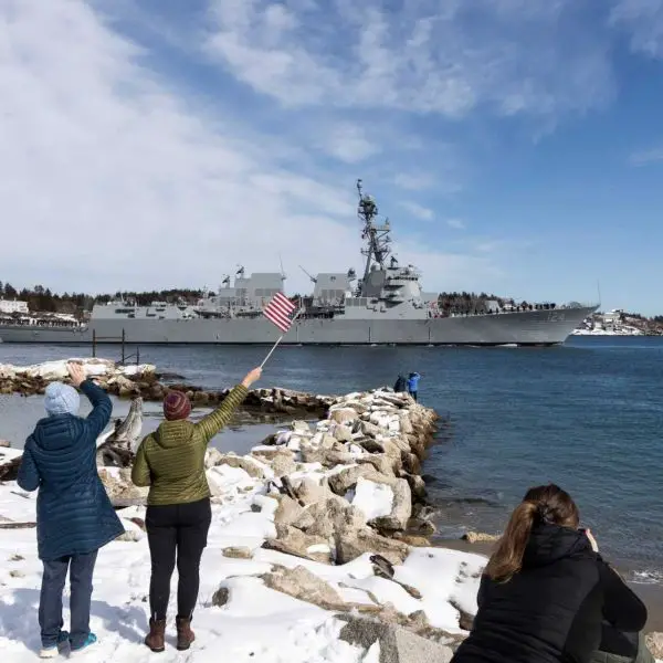 The USS Harvey C. Barnum Jr. (DDG-124) is the 74th Arleigh Burke-class destroyer delivered to the U.S. Navy, and is also the last ship of the Flight IIA sequence before the transition to the Flight III variant, although the DDG-127 was ordered later. (Picture source: NAVSEA)
