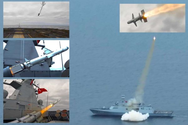 Roketsan demonstrated that its ATMACA missile can strike land targets from a frontline Turkish Navy warship, expanding the system from anti-ship warfare into a more flexible maritime strike capability (Picture Source: Roketsan)