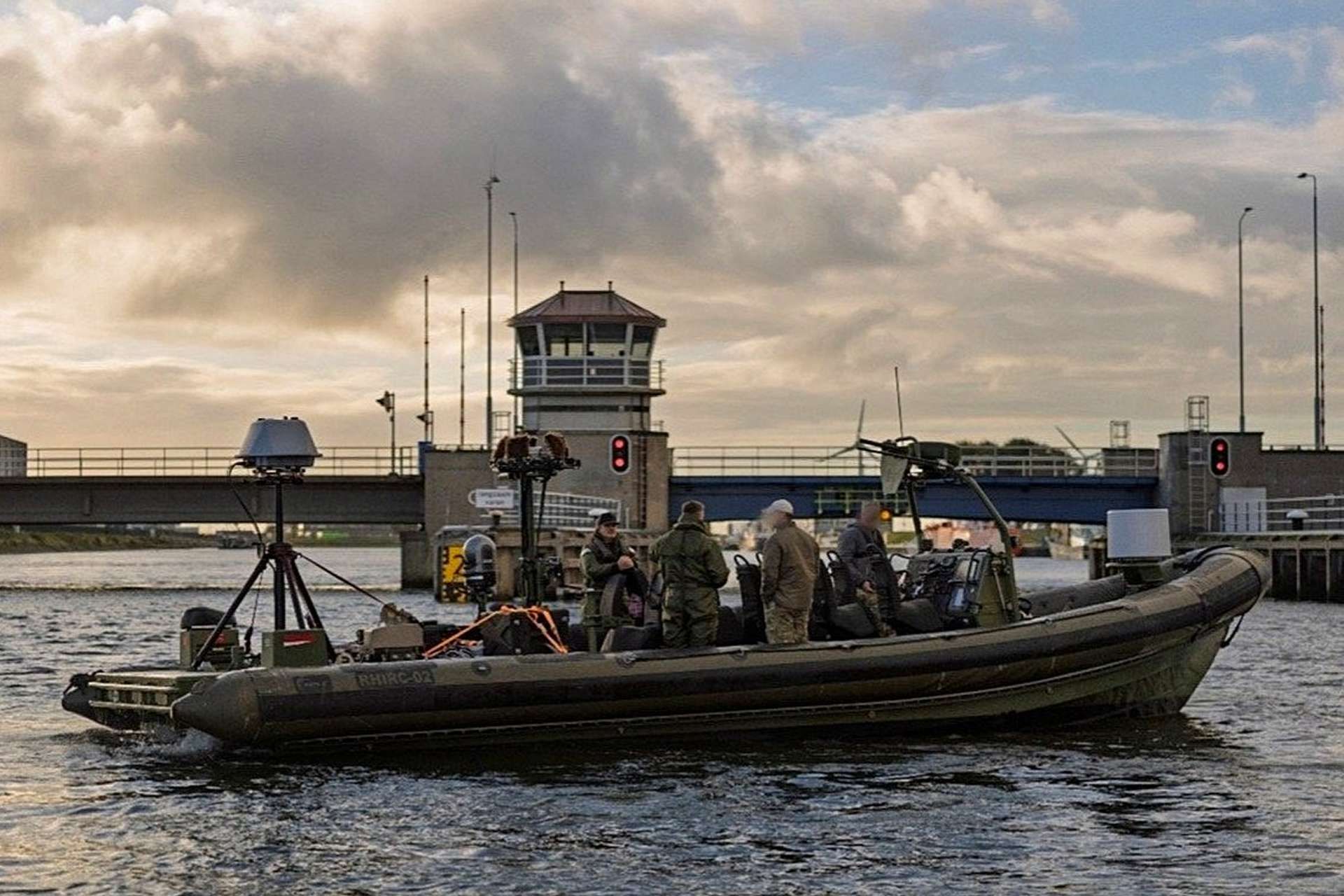 DroneShield’s DroneSentry-X Mk2 counter-drone system is shown deployed during NATO Exercise Bold Machina 25 in the Netherlands, demonstrating integrated detection and electronic defeat against unmanned aerial threats (Picture Source: DroneShield)