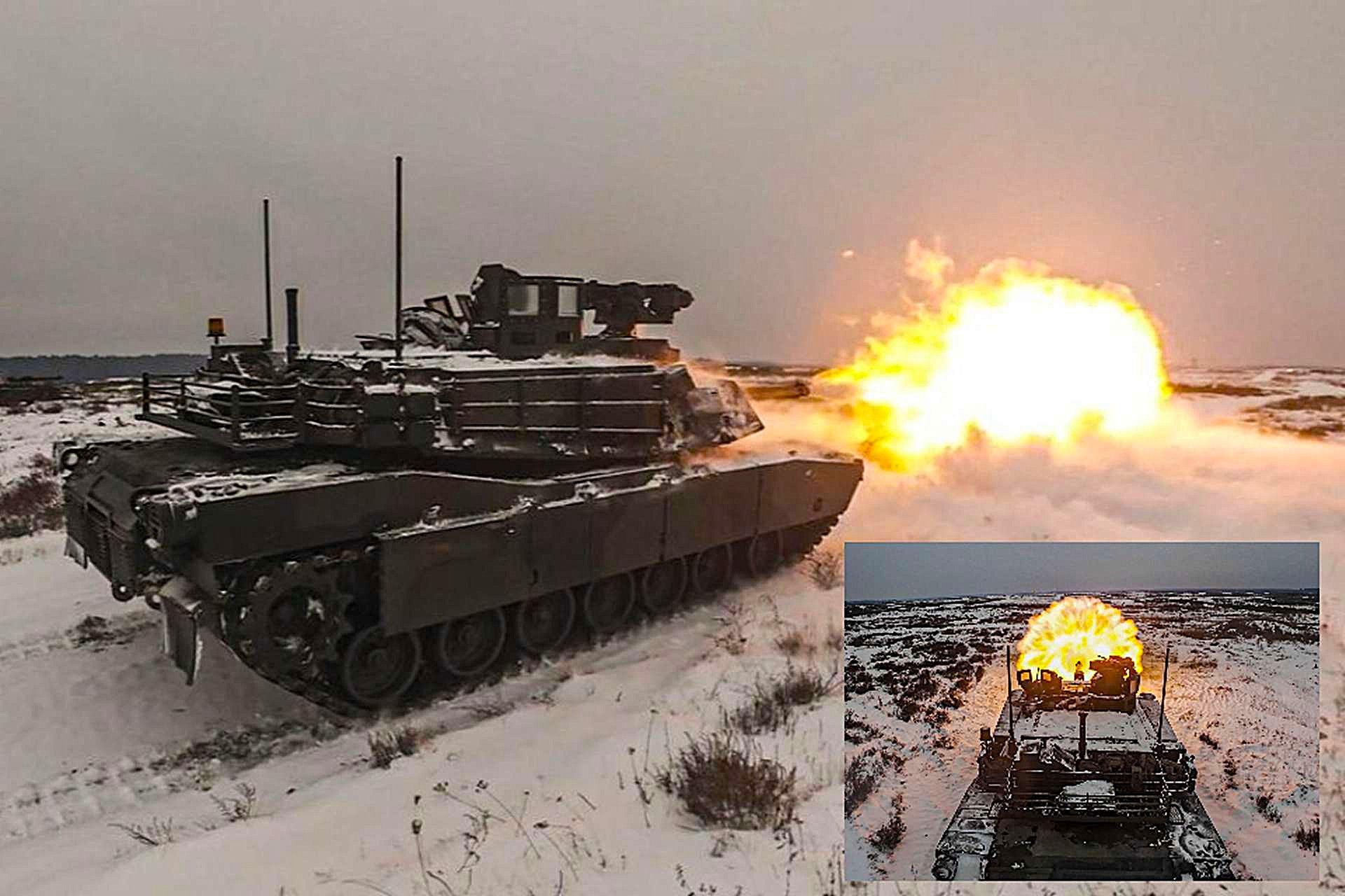 Poland’s 1st Armoured Brigade has taken a major step toward full combat readiness by conducting its first live-fire training with M1A2 Abrams SEPv3 tanks alongside U.S. Army forces at the Drawsko Pomorskie training area(Picture Source: Polish 1st Armoured Brigade and the General Command of the Armed Forces)
