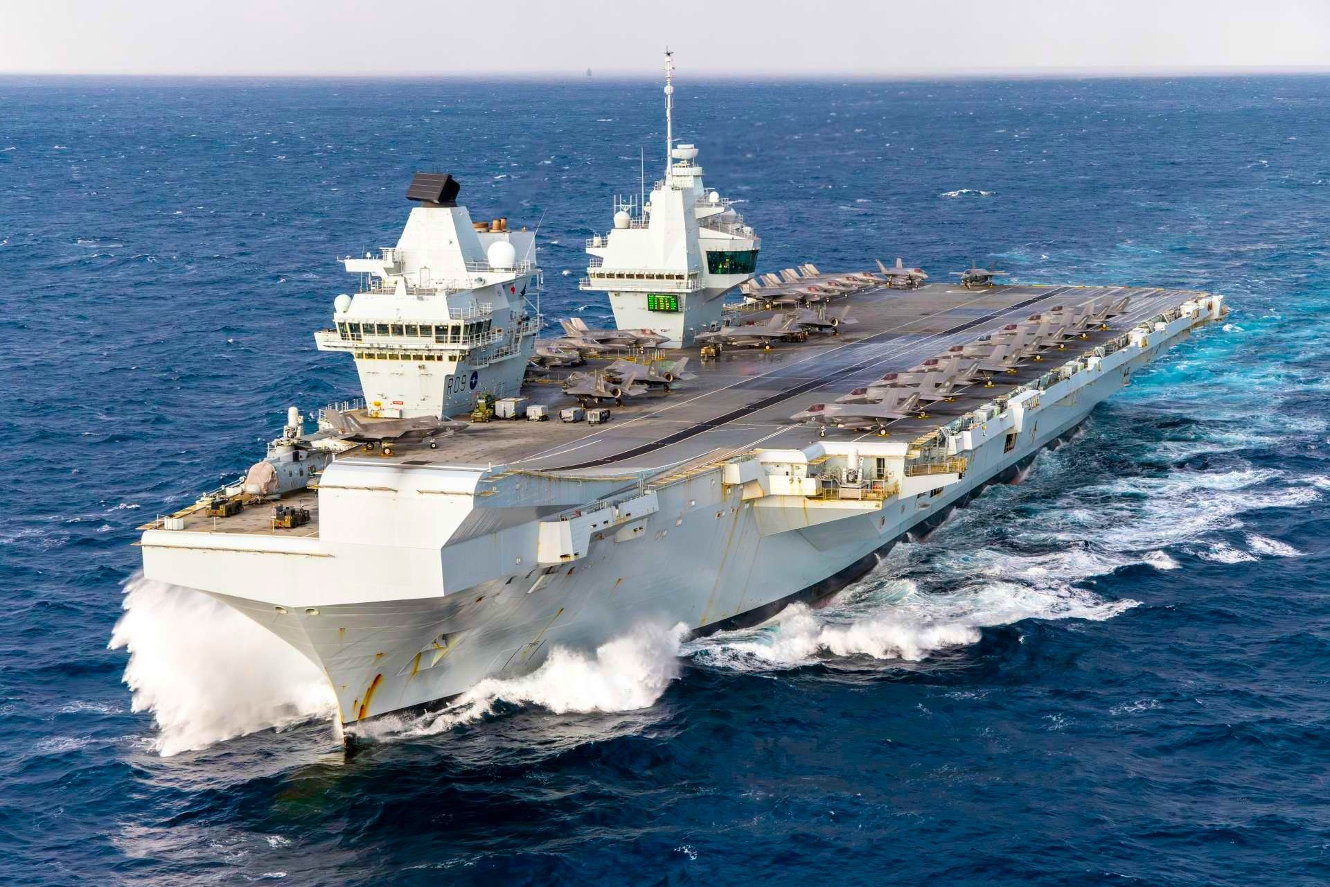 The HMS Prince of Wales has returned to sea from Portsmouth to prepare the UK Carrier Strike Group for NATO operations in the High North, reinforcing allied maritime power in a strategically contested region (Picture Source: Royal British Navy)