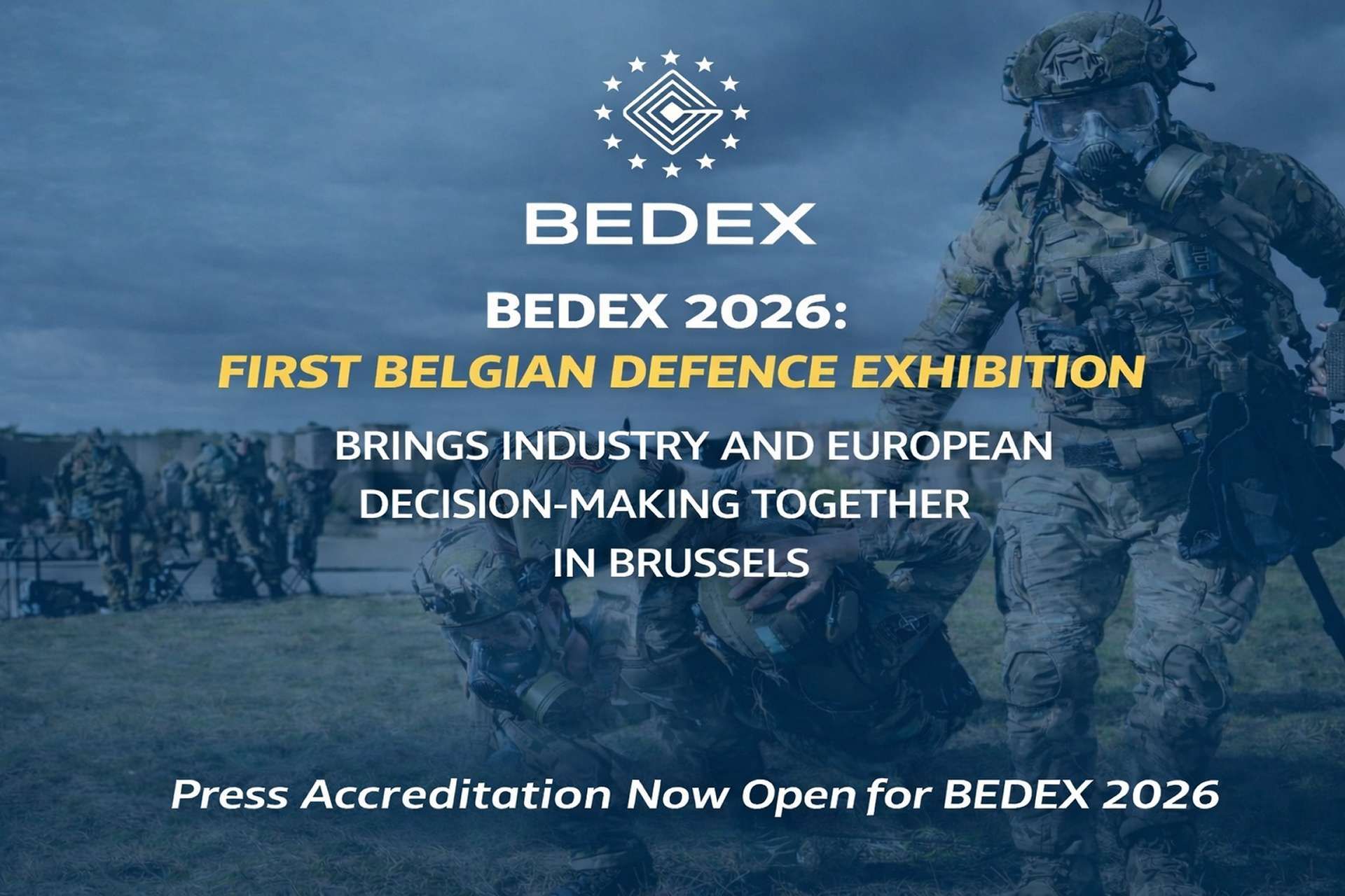Press accreditation has opened for BEDEX 2026, a new Brussels-based defense and security exhibition set for March 12 to 14, positioning the event at the center of NATO and European defense industry engagement (Picture Source: BEDEX)