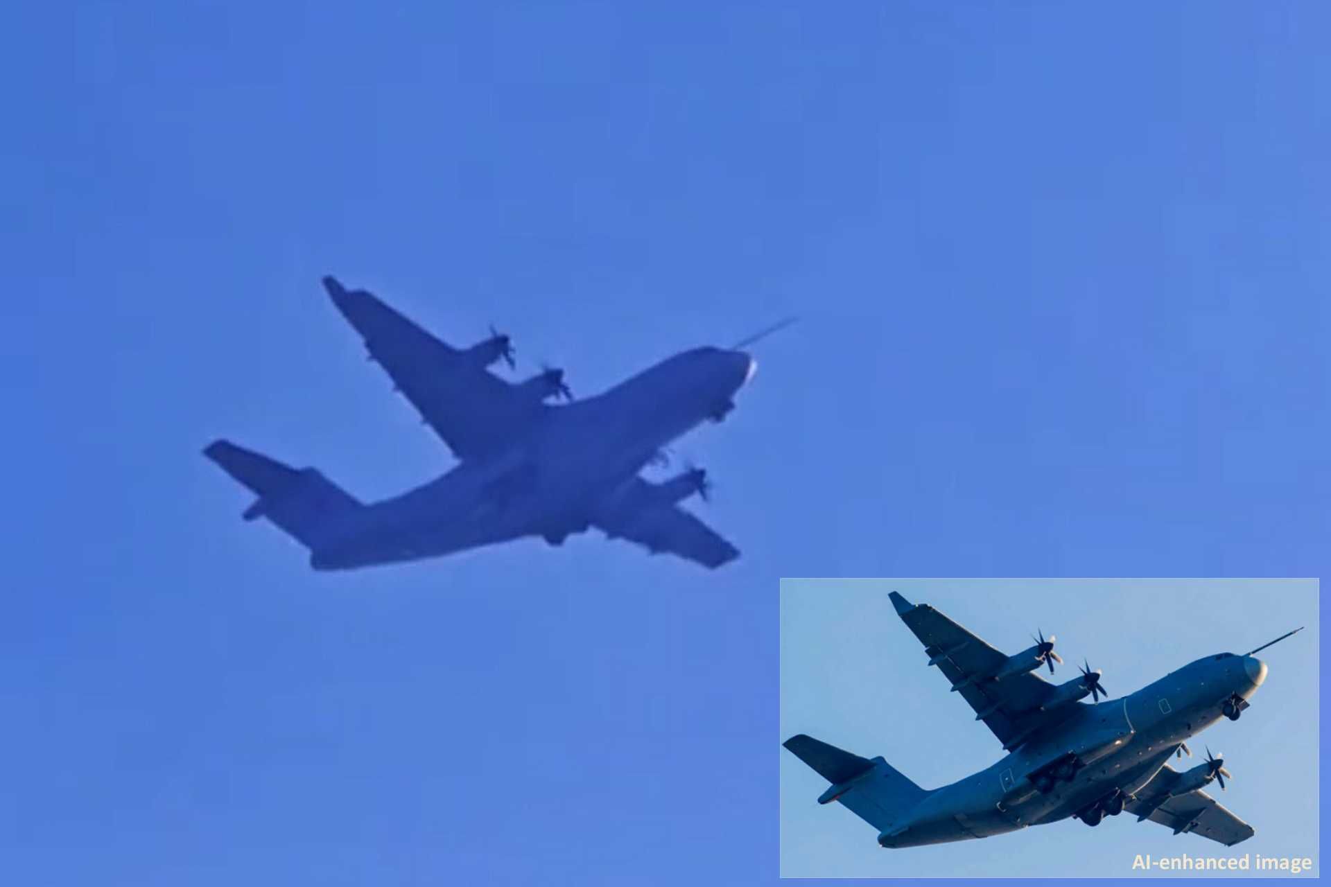 The Y-30 is widely said to be able to handle loads that exceed the practical limits of older Y-9 medium transport aircraft while avoiding the higher operating demands of a Y-20 strategic airlifter. (Picture source: X/David Wang and SecretProjects/Lancer21)