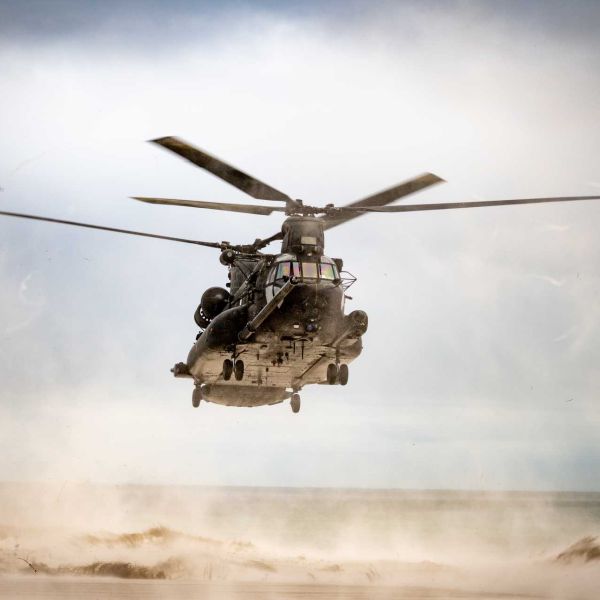 U.S. special operations forces, such as the 160th Special Operations Aviation Regiment (SOAR), rely on the MH-47G Chinook for insertion, extraction, resupply, and additional specialized roles in demanding environments. (Picture source: 160th SOAR)