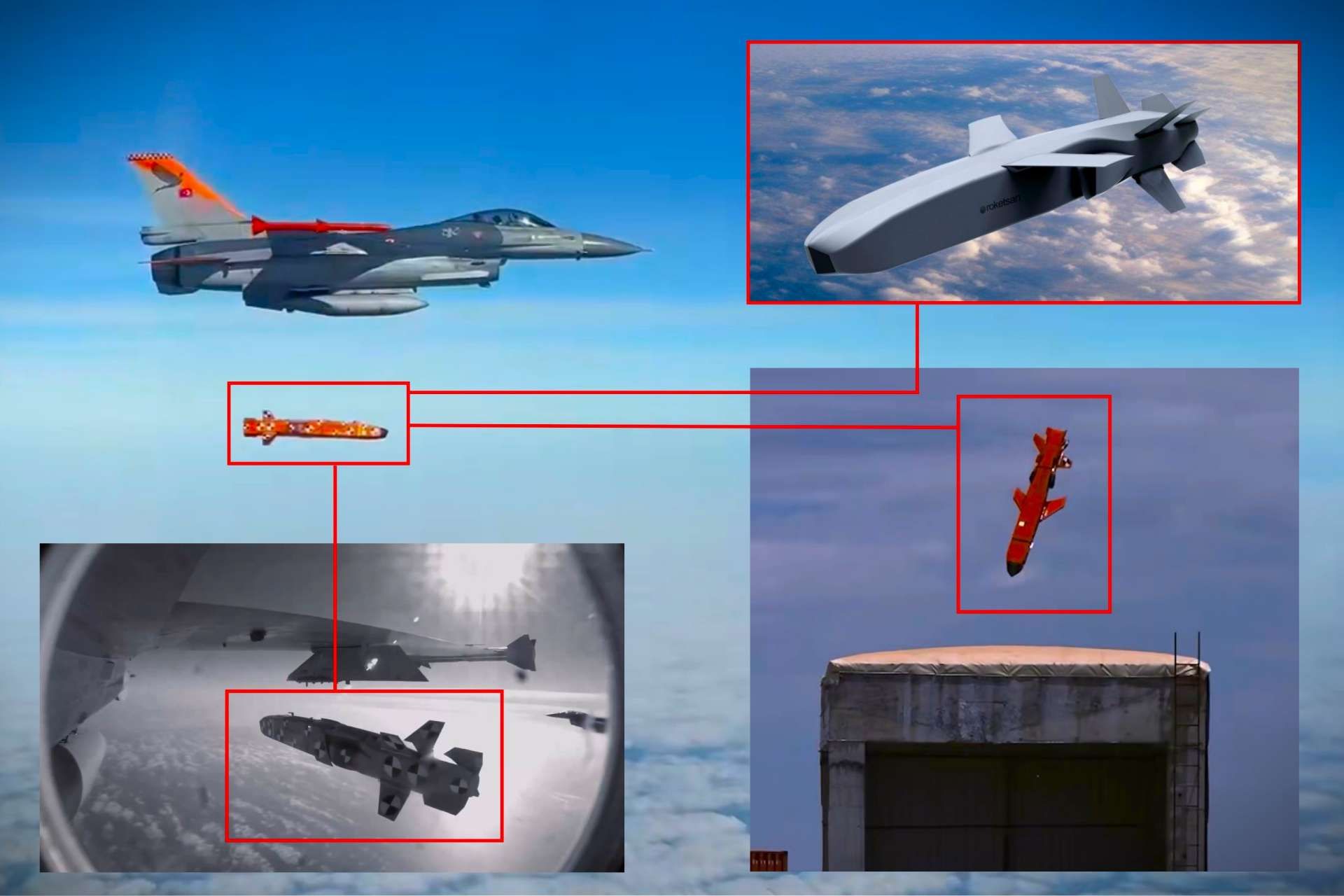 Türkiye’s SOM-J cruise missile demonstrated near-operational capability by delivering a precise live-warhead strike, reinforcing its role as a future cornerstone of the country’s stand-off attack arsenal (Picture Source: Roketsan /  Turkish Ministry of Industry and Technology)