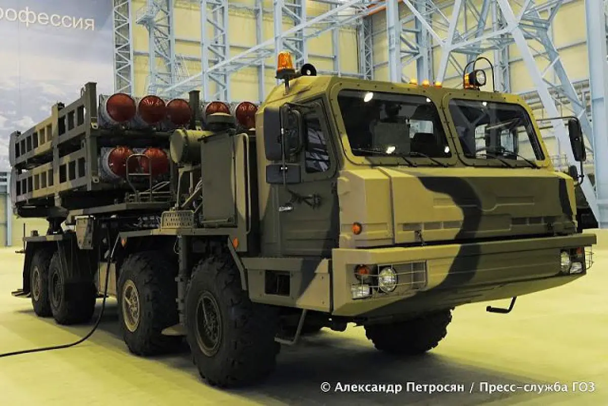 50P6 TEL truck transporter erector launcher S-350