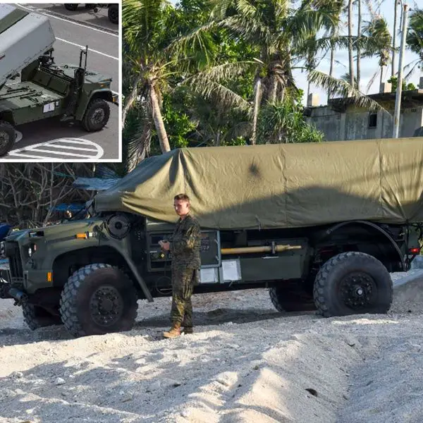 U.S. Marines deploy the NMESIS coastal anti-ship missile system in Batanes during Balikatan 2026, demonstrating rapid island-based sea-denial capability near the strategic Luzon Strait (Picture source: U.S. DoW).