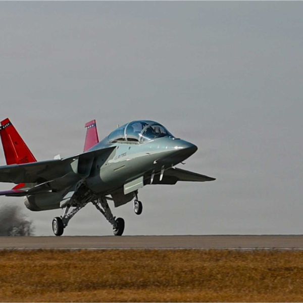 The T-7A RedHawk touches down for the first time at Vance Air Force Base, Oklahoma, on December 3, 2025. As the T-38 Talon nears retirement, the RedHawk advances its legacy with modern capabilities and a name that pays tribute to the Tuskegee Airmen.