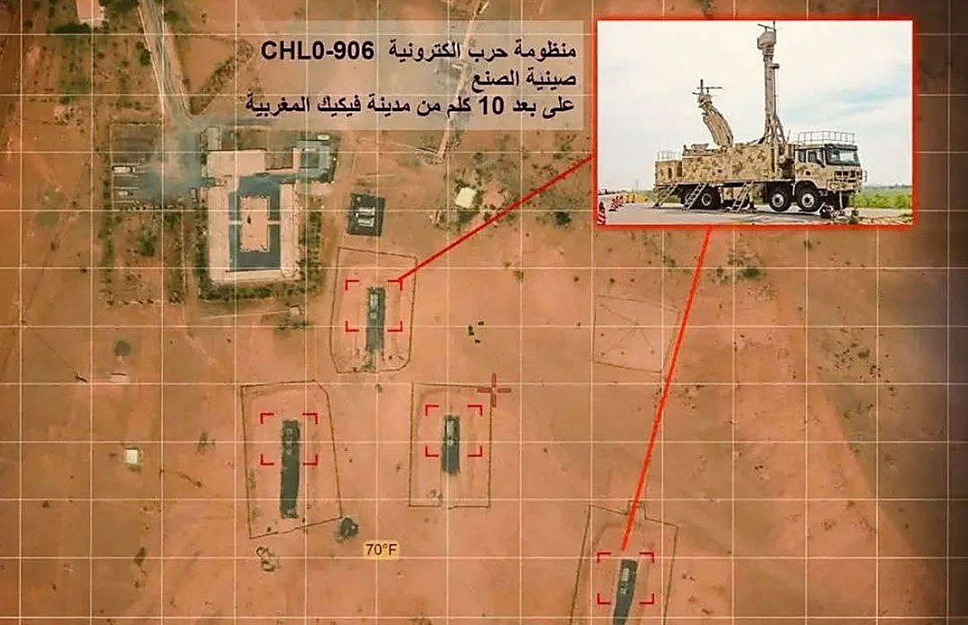 The Chinese CHL-906 is a mobile electronic warfare radar-ELINT suite that passively detects and classifies enemy radar emissions across a wide frequency range, then disrupts airborne radars, drone datalinks, communications, and satellite navigation to degrade ISR and targeting near the frontline (Picture source: Visioner on X).