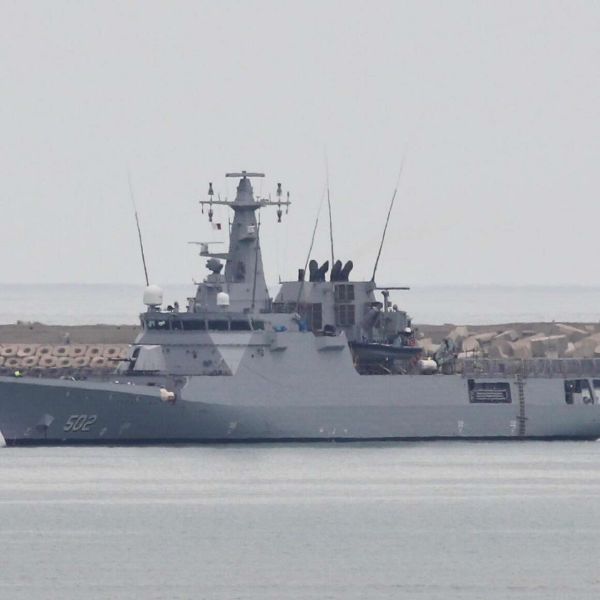 Future Royal Moroccan Navy patrol vessel RMNS Moulay Hassan (502), built by Spain’s Navantia, returned to San Fernando after sea trials, marking a key step toward strengthening Morocco’s offshore patrol, maritime security, and deterrence capabilities across the Atlantic, Mediterranean, and Strait of Gibraltar (Picture source: X- @BarcosporCadiz).