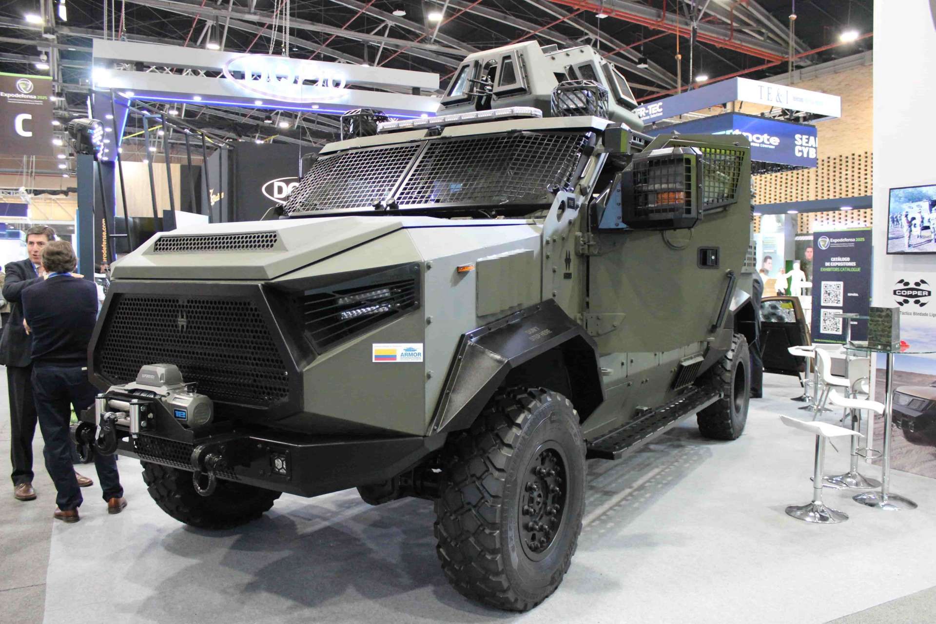 The Hunter TR-12-2026 revealed at Expodefensa 2025 introduces a strengthened hull, updated mobility systems and new mission-ready configurations for modern tactical operations (Picture Source: Army Recognition Group)
