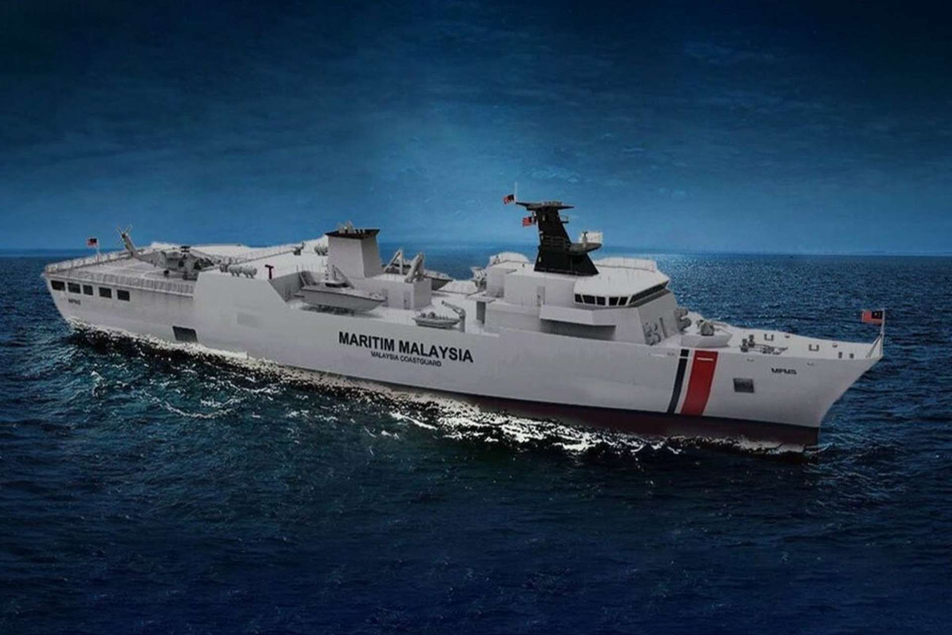 Malaysia has confirmed the purchase of a second Turkish-built Multi-Purpose Mission Ship, signaling a deeper defense partnership with Türkiye and a steady push to strengthen maritime enforcement in the South China Sea (Picture Source: DESAN Shipyard)