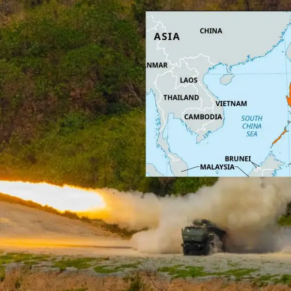 A U.S. HIMARS live-fire during Salaknib 2026 in the Philippines highlights a growing shift toward long-range precision strike in allied Indo-Pacific defense planning (Picture Source: U.S. Army / Britannica)